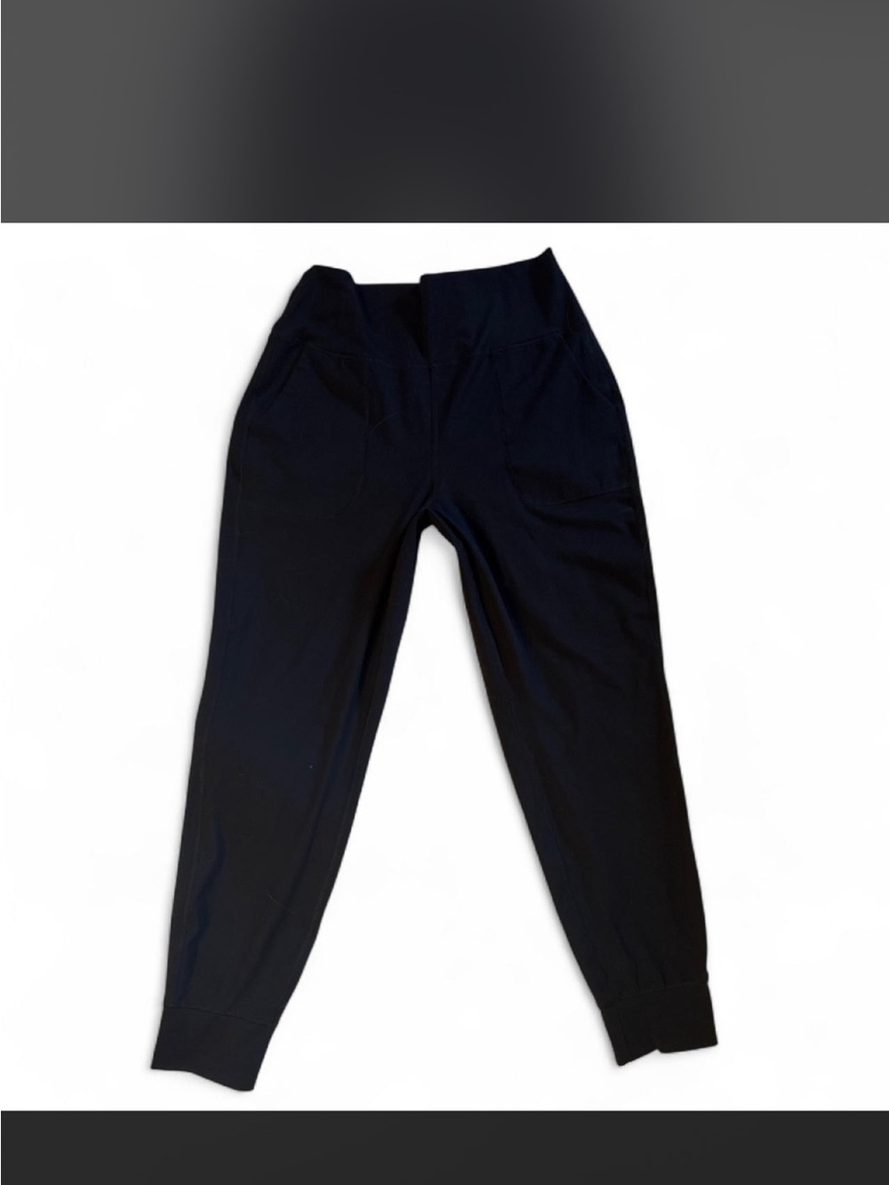 Calvin Klein Black Jogger Pants with Front Pockets
